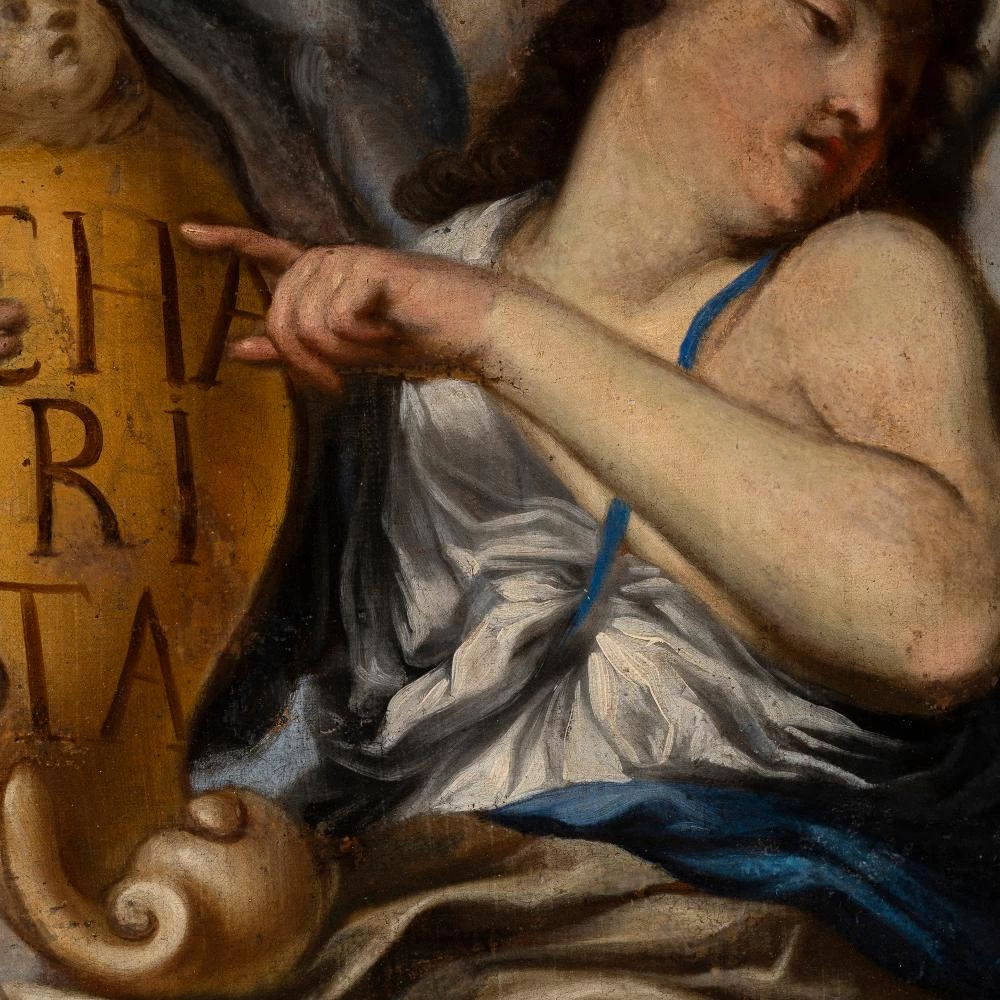 Allegoria della carità - dettaglio, attribuito